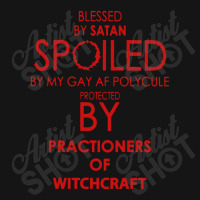 Blessed By Satan Spoiled By My Gay Mesh Cap | Artistshot