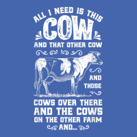 All I Need Is This Cow Funny Farmer Women Men Dairy Farm Mesh Cap | Artistshot