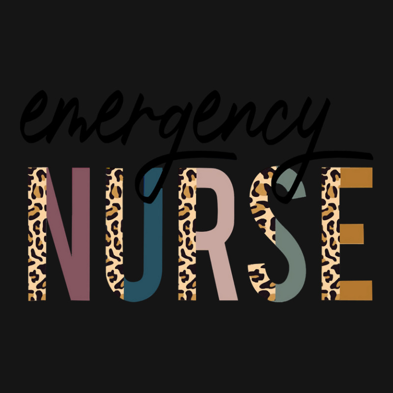 Emergency Nurse Leopard Nurse Gift Mesh Cap | Artistshot