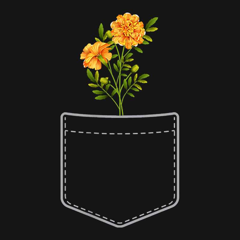 Marigold Flowers In Your Pocket T-shirt Mesh cap by Teemoney2 | Artistshot