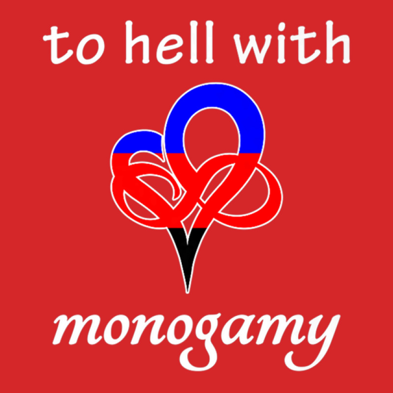 To Hell With Monogamy - Infinite Love Heart Polygamy Flag Trucker Cap by BrianJolane | Artistshot