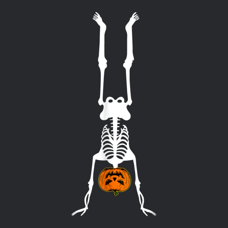 Skeleton Pumpkin Handstand Gymnastics Halloween Trucker Cap by Newest | Artistshot