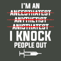 I'm An I Knock People Out For An Anesthesiologist Premium Trucker Cap | Artistshot