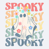 Groovy Halloween Spooky Ghost And Colorful Daisy Costume Trucker Cap | Artistshot