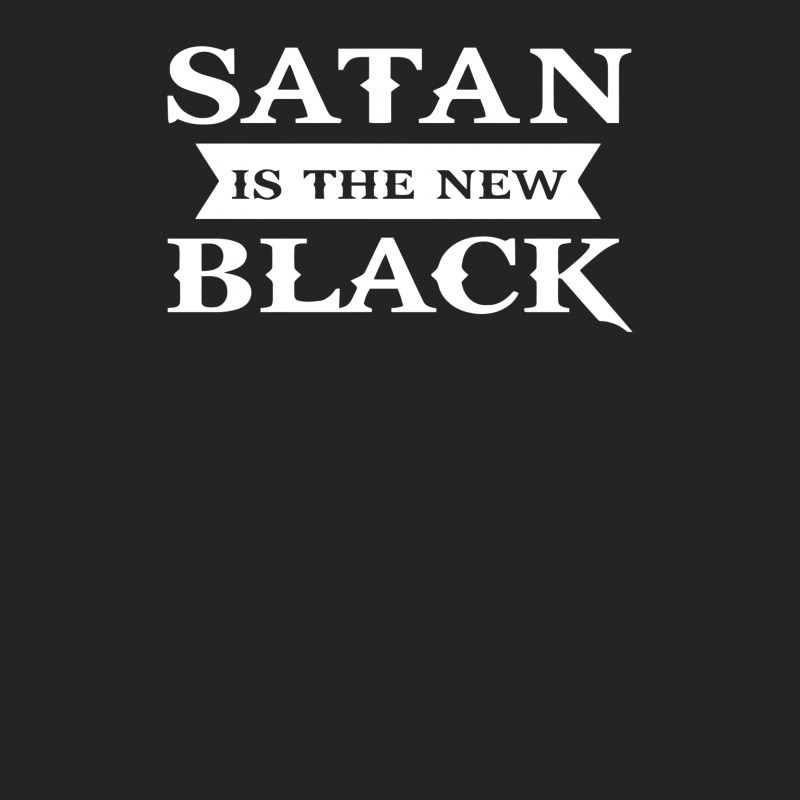 Satan Is The New Black Funny 3/4 Sleeve Shirt by erishirt | Artistshot