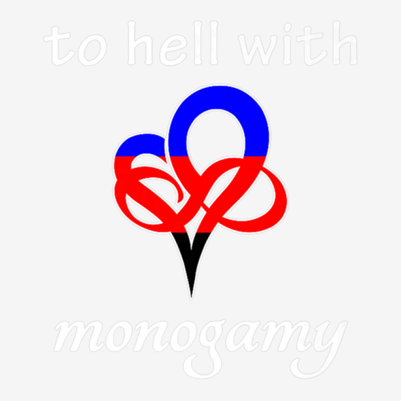 To Hell With Monogamy - Infinite Love Heart Polygamy Flag Flat Bill Snapback Cap by BrianJolane | Artistshot