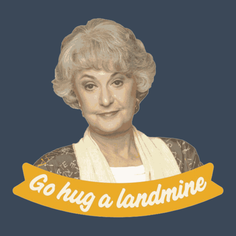 Go-hug-a-landmine – Dorothy-the-golden-girls Flat Bill Snapback Cap by cm-arts | Artistshot