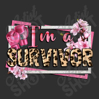 Im A Survivor Cancer Awareness Round Leatherette Patch | Artistshot