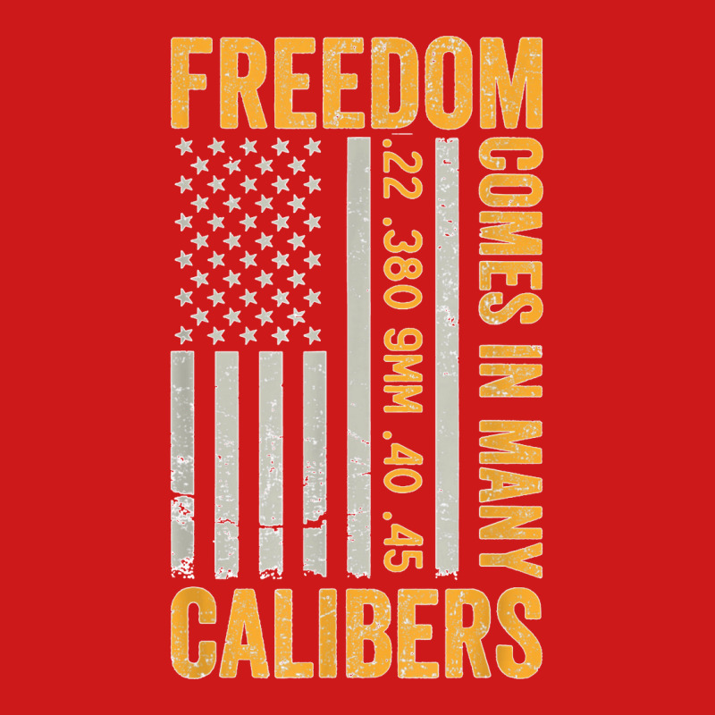 Freedom Comes In Many Calibers Funny Pro Gun Usa Flag Baseball Cap by URVIBUPADHYAY | Artistshot