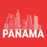 Panama City Skyline Silhouette Outline Sketch Mesh Cap | Artistshot