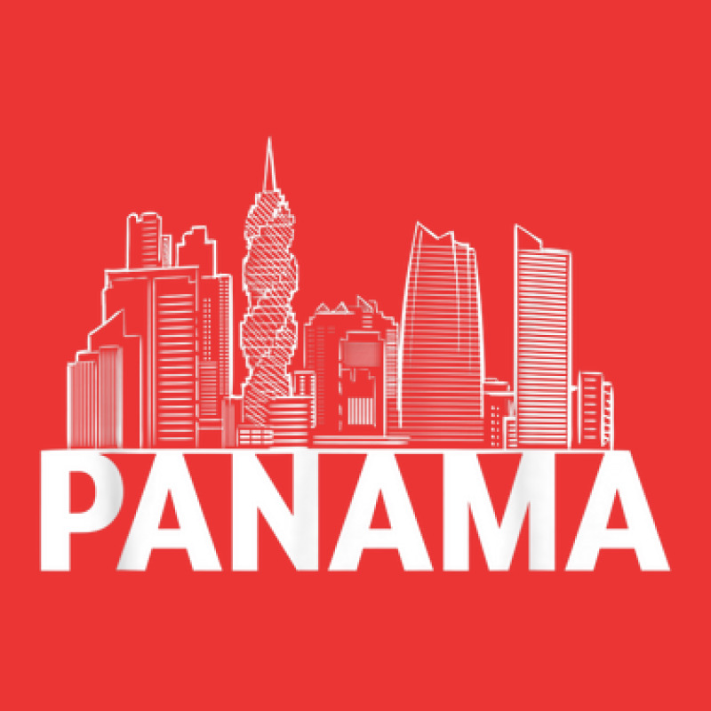 Panama City Skyline Silhouette Outline Sketch Mesh cap by Short | Artistshot