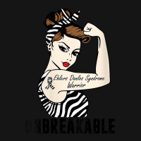 Womens Ehlers Danlos Syndrome Warrior Unbreakable Strong Woman V Neck Mesh Cap | Artistshot