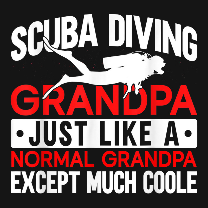 Scuba Diving Grandpa Underwater Ocean Lover Scuba Diver Mesh cap by Queenie | Artistshot