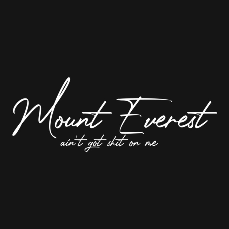 Mount Everest Lyrics Mesh cap by TerranceLHawkins | Artistshot