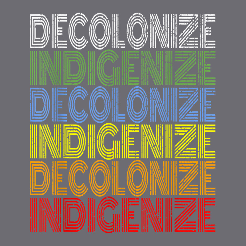 Decolonize Indigenize Shirt Native American Education Gift T Shirt Mesh Cap | Artistshot