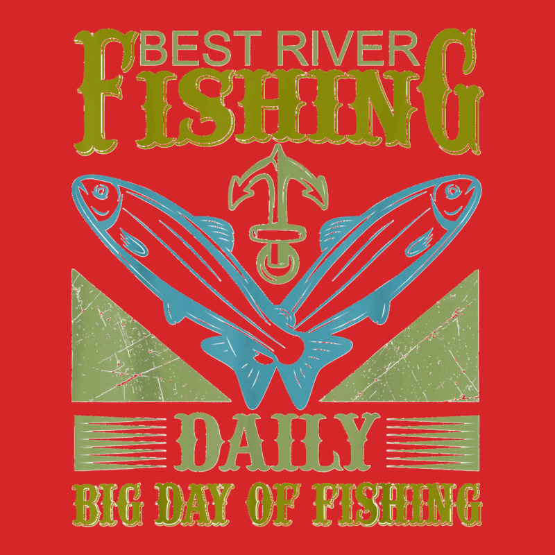 Best River Fishing   Daily Big Day Of Fishing T Shirt Trucker Cap | Artistshot