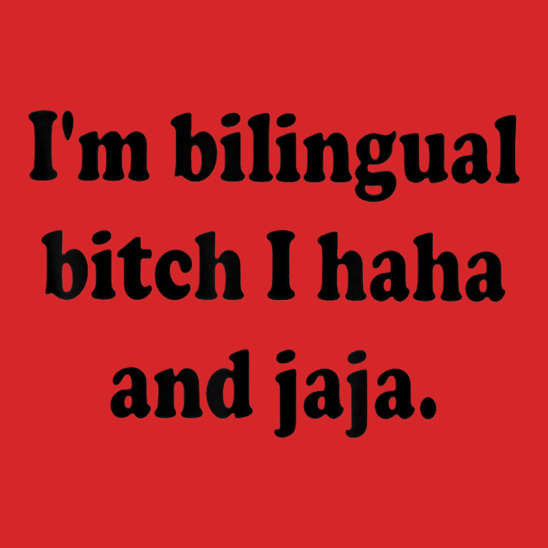 I’m Bilingual Bitch Haha And Jaja Trucker Cap by ImmanUnde | Artistshot