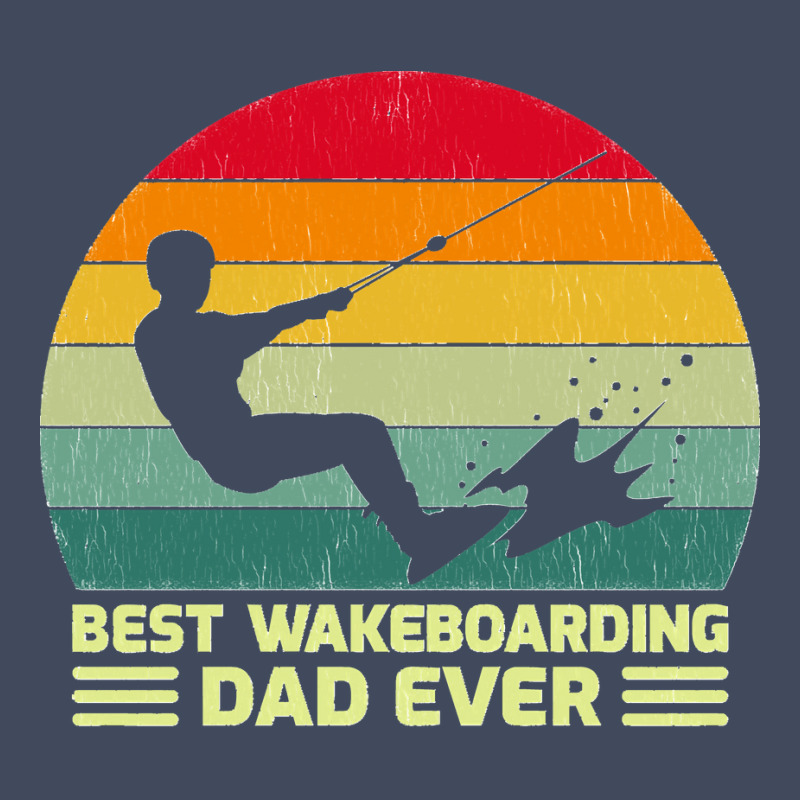 Funny Vintage Best Wakeboarding Dad Ever Father's Day Sweatshirt Camo Snapback | Artistshot