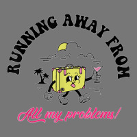 Running Away From All My Problems, Funny Science T Shirt Camo Snapback | Artistshot