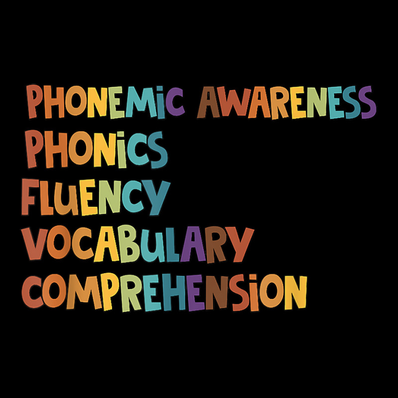 Phonemic Awareness Phonics Fluency Early Literacy Education T Shirt Camo Snapback by cm-arts | Artistshot