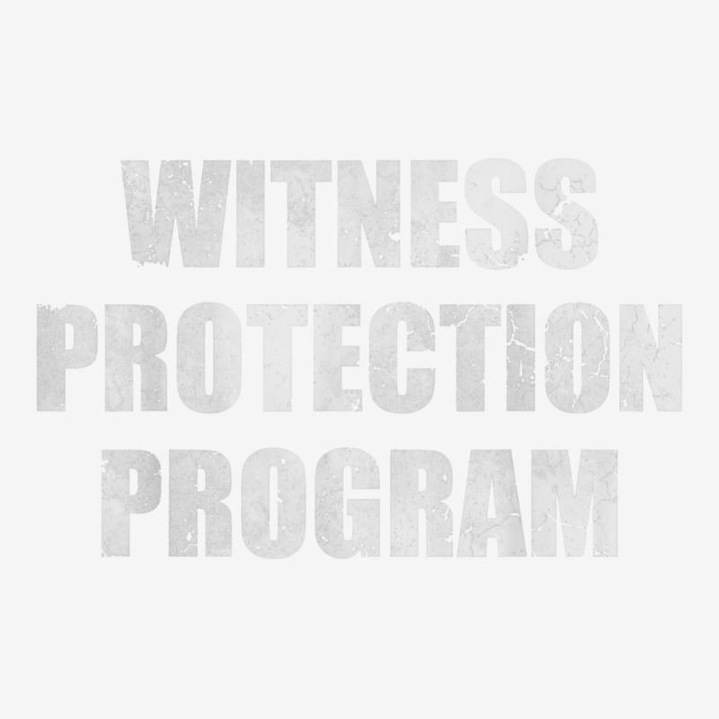 Witness Protection Program Costume Halloween Men Flat Bill Snapback Cap | Artistshot