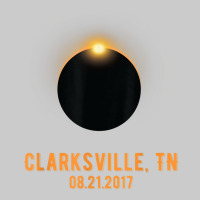 Clarksville Total Solar Eclipse August 21 2017 Usa T Shirt Flat Bill Snapback Cap | Artistshot