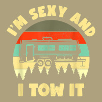 Im Sexy And I Tow It, Caravan Camping Rv Trailer, Camper Flat Bill Snapback Cap | Artistshot