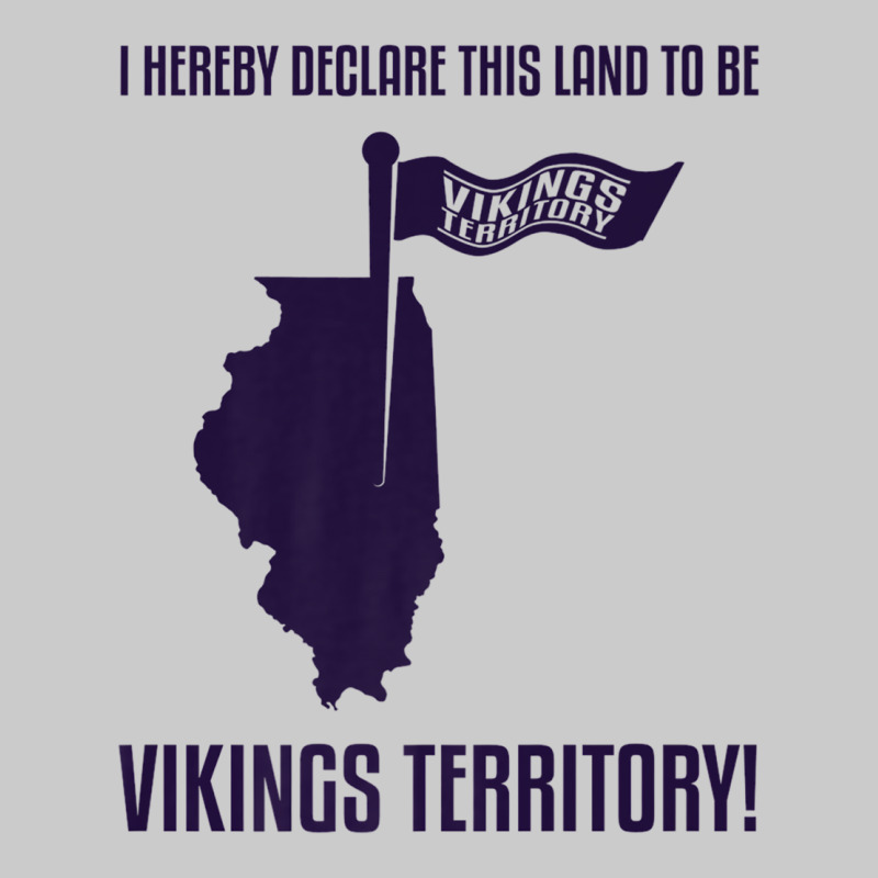 Vikings Territory State Shirt   Illinois Flat Bill Snapback Cap by cm-arts | Artistshot