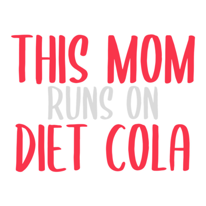 This Mom Runs On Diet Cola Soda Lover Gift Debie Paper Bag - 10 X 5 X 13 | Artistshot