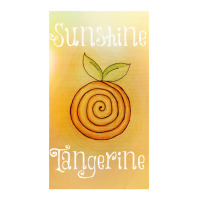 Sunshine Tangerine Take Out Paper Bag - 14 X 10 X 15 1/2 | Artistshot