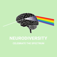 Neurodiversity Autism Spectrum Asd Adhd Rainbow Brain T Shirt Urban Heavy T-shirt | Artistshot