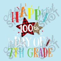 Red Plaid Leopard Happy 100th Day Of 7th Grade Urban Heavy T-shirt | Artistshot