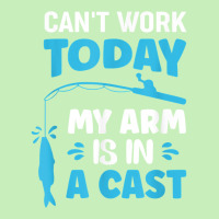 Can't Work Today My Arm Is In A Cast Fishing T Shirt Urban Heavy T-shirt | Artistshot