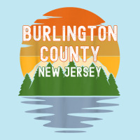 From Burlington County New Jersey Vintage Sunset T Shirt Urban Heavy T-shirt | Artistshot