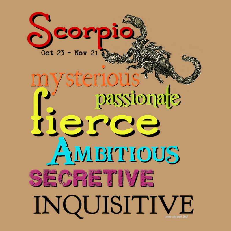 Scorpio Zodiac Horoscope Astrology T Shirt Urban Heavy T-shirt | Artistshot