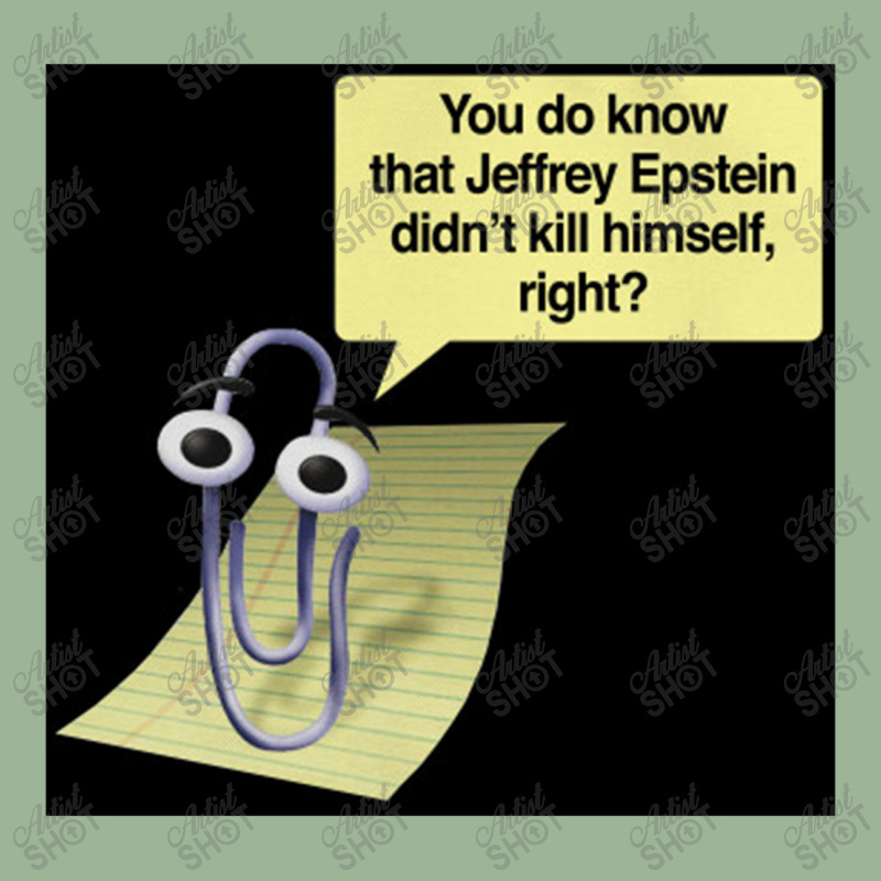 Clippy, Jeffrey Epstein Urban Heavy T-shirt | Artistshot