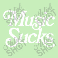 Music Sucks  Retro Styled Faded Typography Design Urban Heavy T-shirt | Artistshot