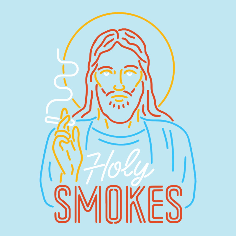 Holy Smokes Funny Jesus Urban Heavy T-shirt | Artistshot