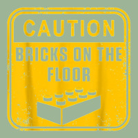 Caution Bricks On Floor Master Builder Building Blocks Urban Heavy T-shirt | Artistshot