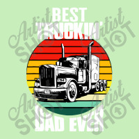 Best Truckin' Dad Ever Retro Trucker Dad Funny Urban Heavy T-shirt | Artistshot