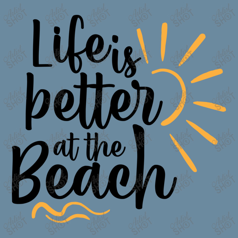 Life Is Better At The Beach Urban Heavy T-shirt by Nitastudioz | Artistshot