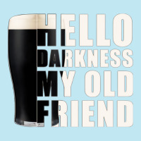 Guinness Beer Hello Darkness My Old Friend Urban Heavy T-shirt | Artistshot