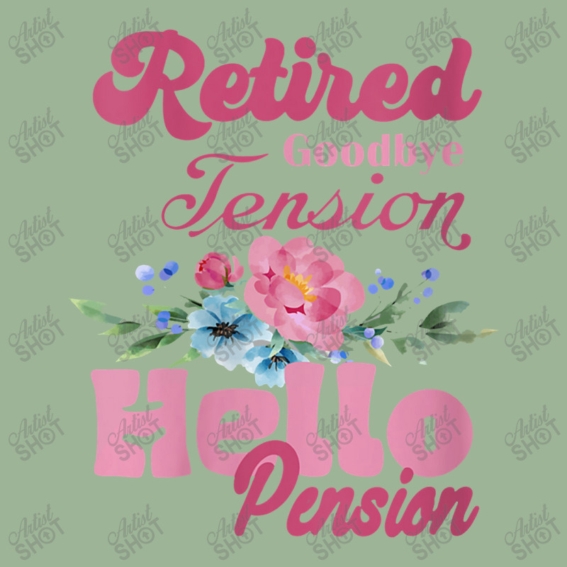 Womens Goodbye Tension Hello Pension Retirement Decorations Designs Urban Pullover Hoodie | Artistshot