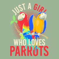 Parrot T  Shirt Exotic Macaw Bird Just A Girl Who Loves Parrots T  Shi Urban Pullover Hoodie | Artistshot