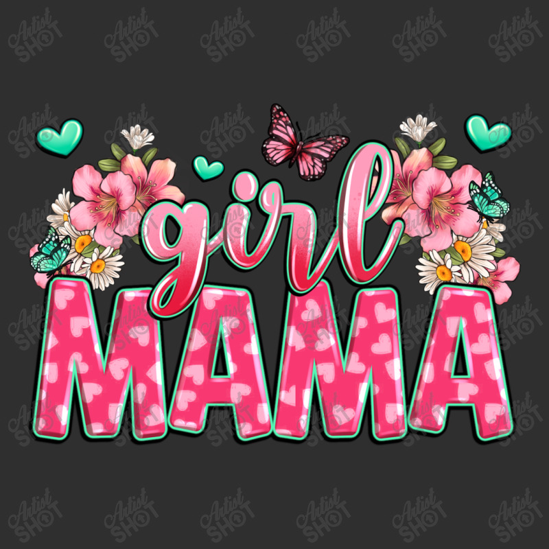 Girl Mama Oval Leatherette Patch | Artistshot