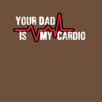 Your Dad Is My Cardio Workout Gym Leatherette Tumbler | Artistshot