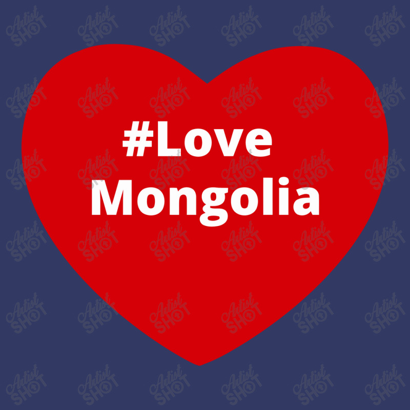 Love Mongolia, Hashtag Heart, Love Mongolia Adjustable Baseball Cap by chillinxs | Artistshot