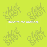 Babette Ate Oatmeal Adjustable Baseball Cap | Artistshot