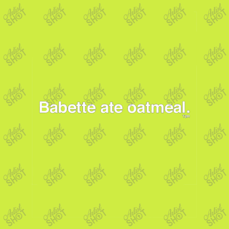 Babette Ate Oatmeal Adjustable Baseball Cap | Artistshot