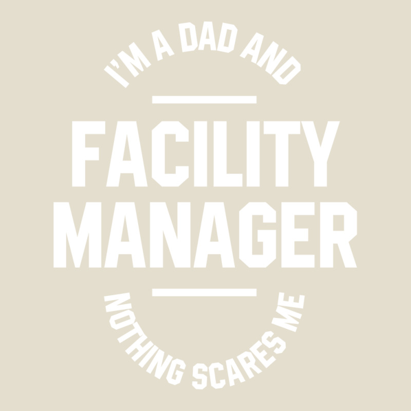 I'm A Dad And Facility Manager - Funny Job Adjustable Baseball Cap by Diogo Calheiros | Artistshot